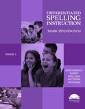 Differentiated Spelling Instruction Grade 3 Lessons, Remedial Worksheets, and Tests