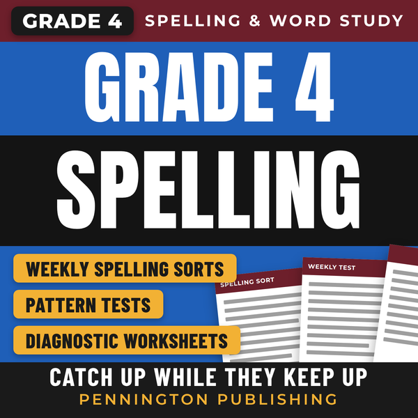 Differentiated Spelling Instruction Grade 4 Lessons, Remedial Worksheets, and Tests