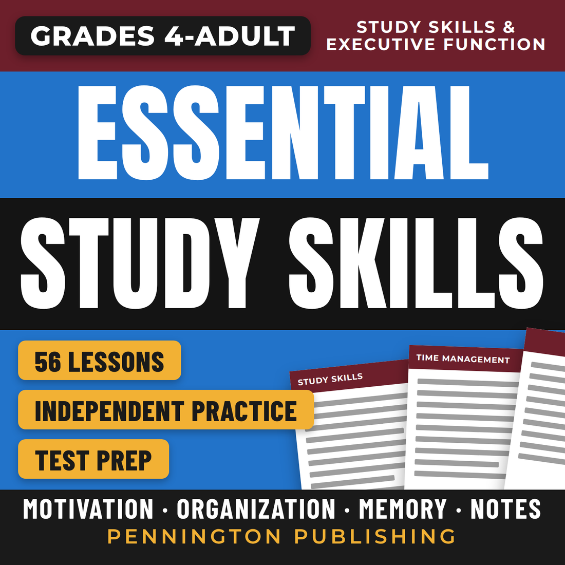 Essential Study Skills (What Every Student Should Know) cover