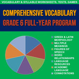 Comprehensive Vocabulary Grade 6