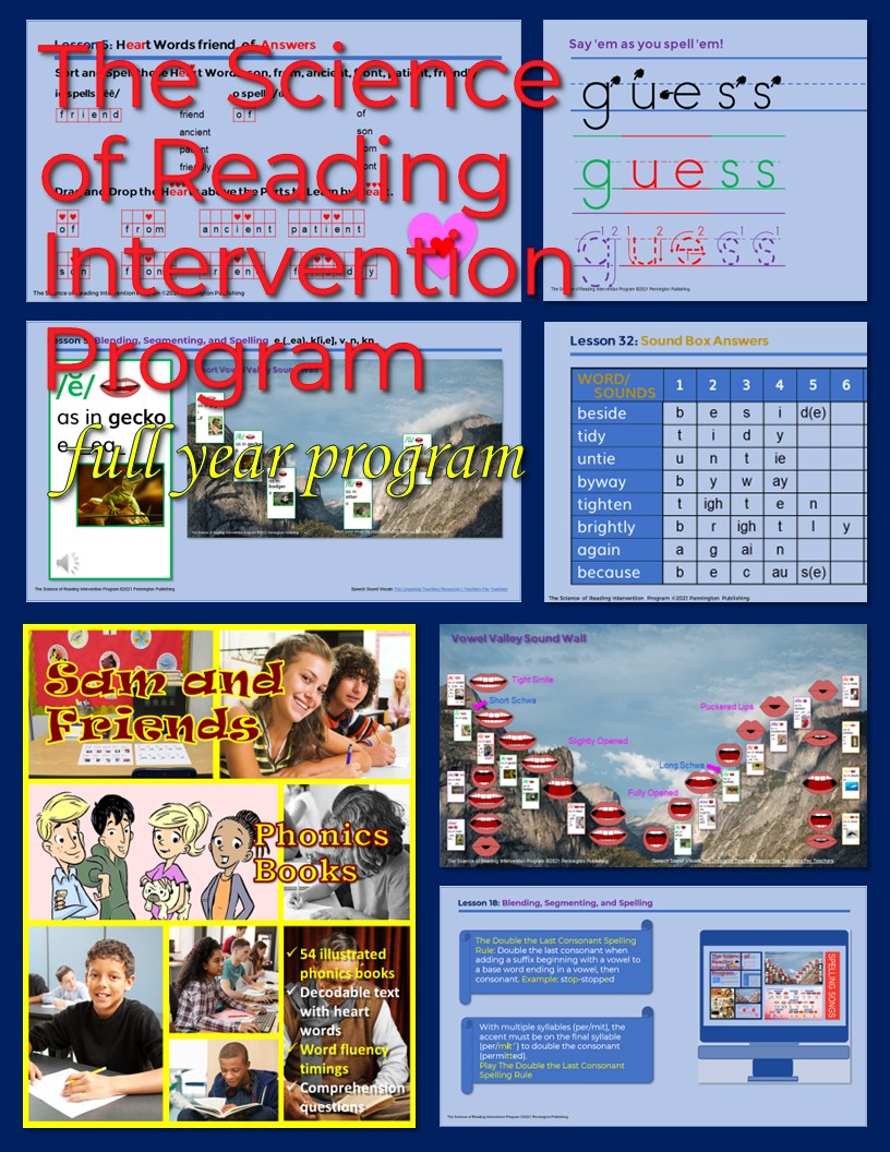 The Science of Reading Intervention Program (Complete Full-Year Program) cover