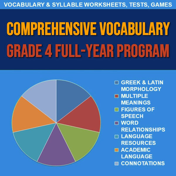 Comprehensive Vocabulary Grade 4