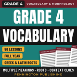 Comprehensive Vocabulary Grade 4