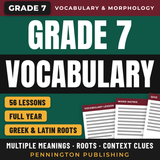Comprehensive Vocabulary Grade 7