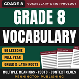 Comprehensive Vocabulary Grade 8