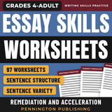 Essay Skills Worksheets