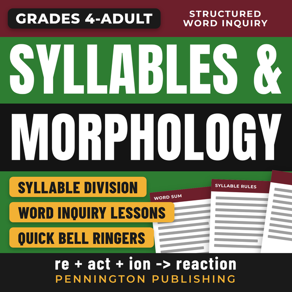 Syllables and Morphology